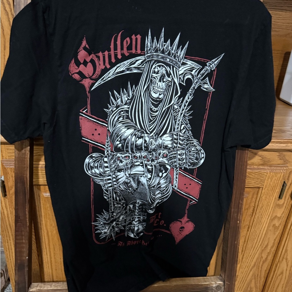 Sullen Men's Black Graphic Tee